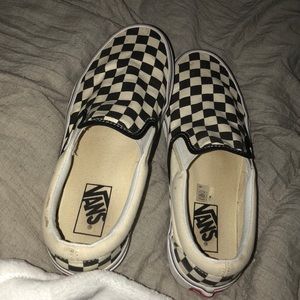 Checkered Vans